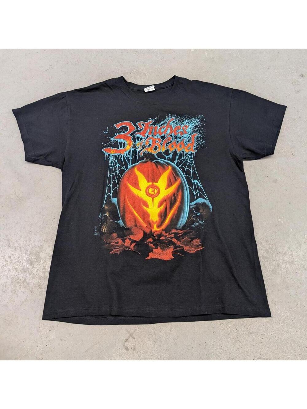 2013 3 Inches of Blood Love Live Heavy Metal Concert T-shirt